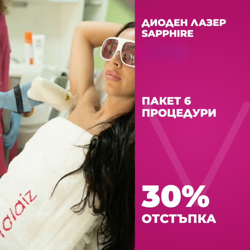 Пакет от 6 процедури с 30% отстъпка